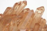 Tangerine Quartz Crystal Cluster - Madagascar #205639-7